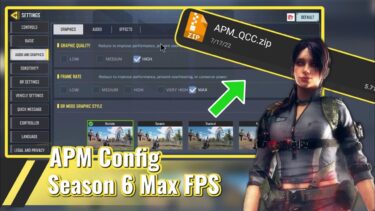 Unlock Max FPS Using APM QCC Config! | Season 6 Call of Duty Mobile